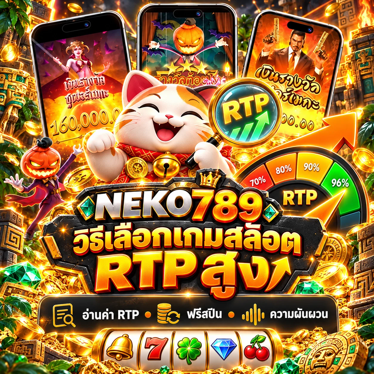 NEKO789 วิธีเลือกเกมสล็อต RTP สูงอย่างมีข้อมูล