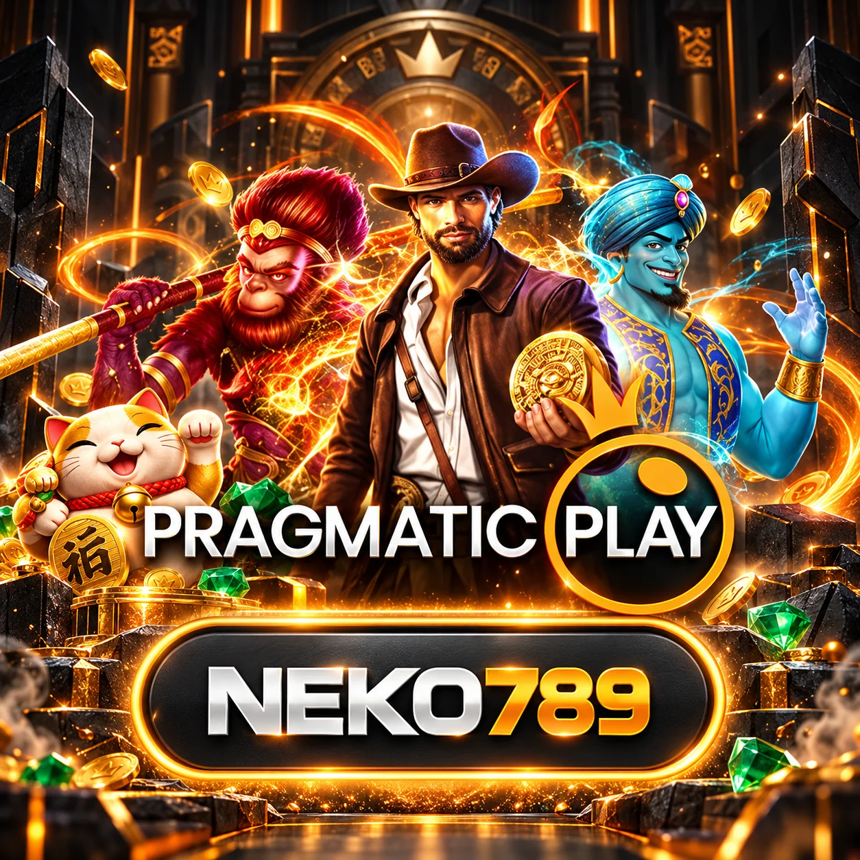 การ์ดทดลองเกม Pragmatic Play บน NEKO789