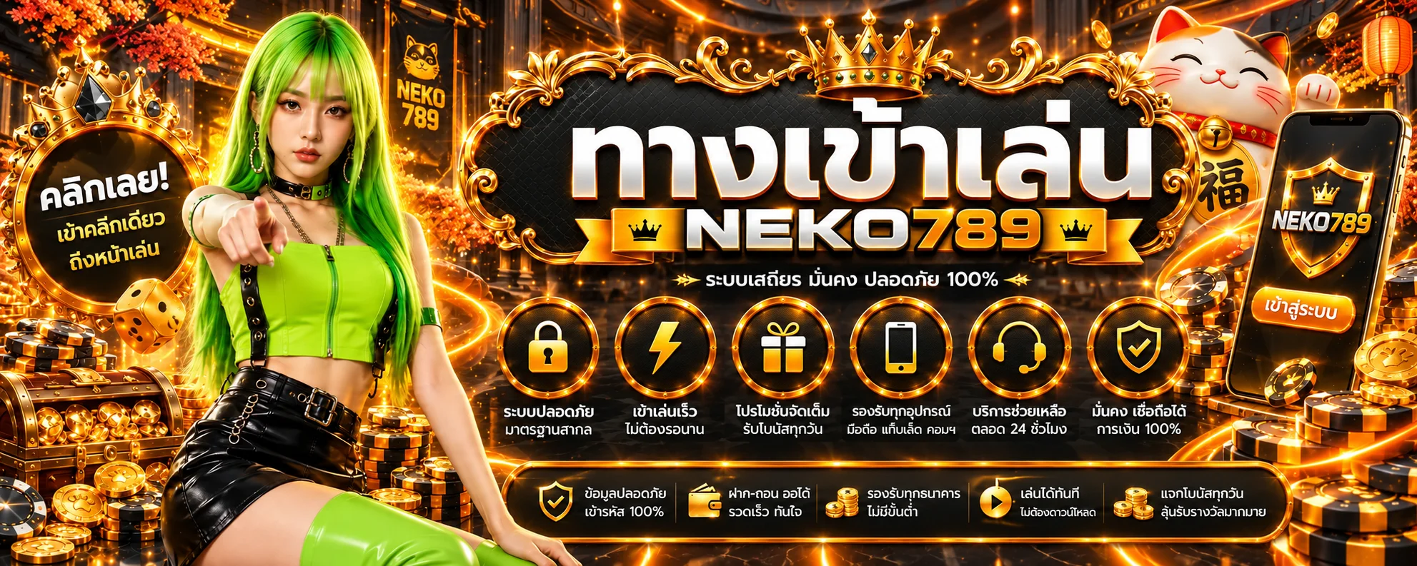 แบนเนอร์ NEKO789 ทางเข้าและระบบล็อกอินปลอดภัย